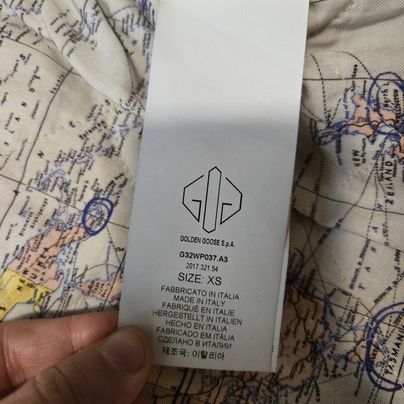 Golden Goose Women's Silver Leather Jacket - Picture 11 of 15